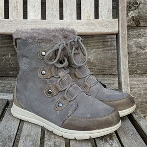 sorel explorer joan boot quarry